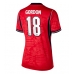 England Anthony Gordon #18 Borte Drakt Dame VM 2026 Kortermet